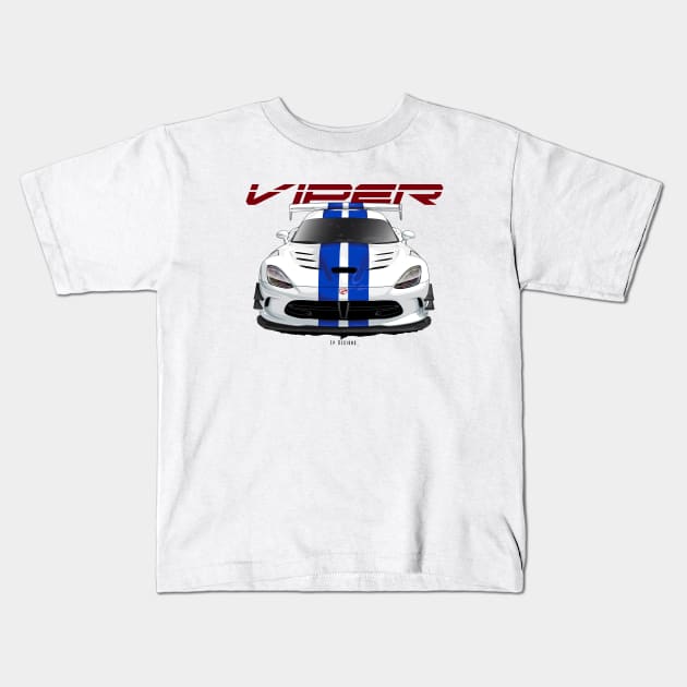 Viper Gts-R Kids T-Shirt by LpDesigns_